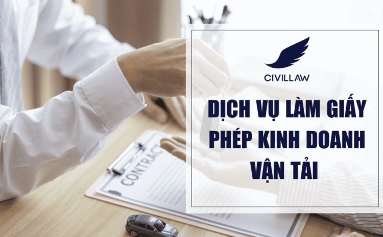 Dịch vụ làm giấy phép kinh doanh vận tải