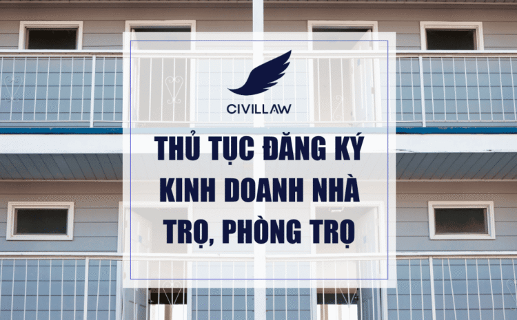 Thủ tục đăng ký kinh doanh nhà trọ, phòng trọ